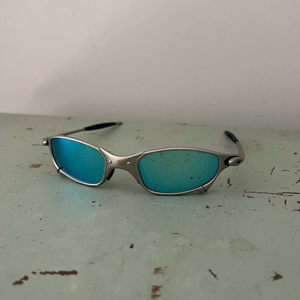 Oakley Penny Titanium Ice Iridium Sunglasses